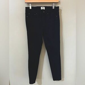 J.Crew black toothpick denim size 27